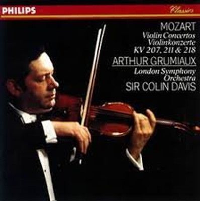 モーツァルト：ＶＮ協奏曲１＆２ [Audio CD] W.A.モーツァルト; サー・コリン・デイヴィス; ロンドン交響楽団 and  アルテュール・グリュミオー（ヴァイオリン） - メルカリ
