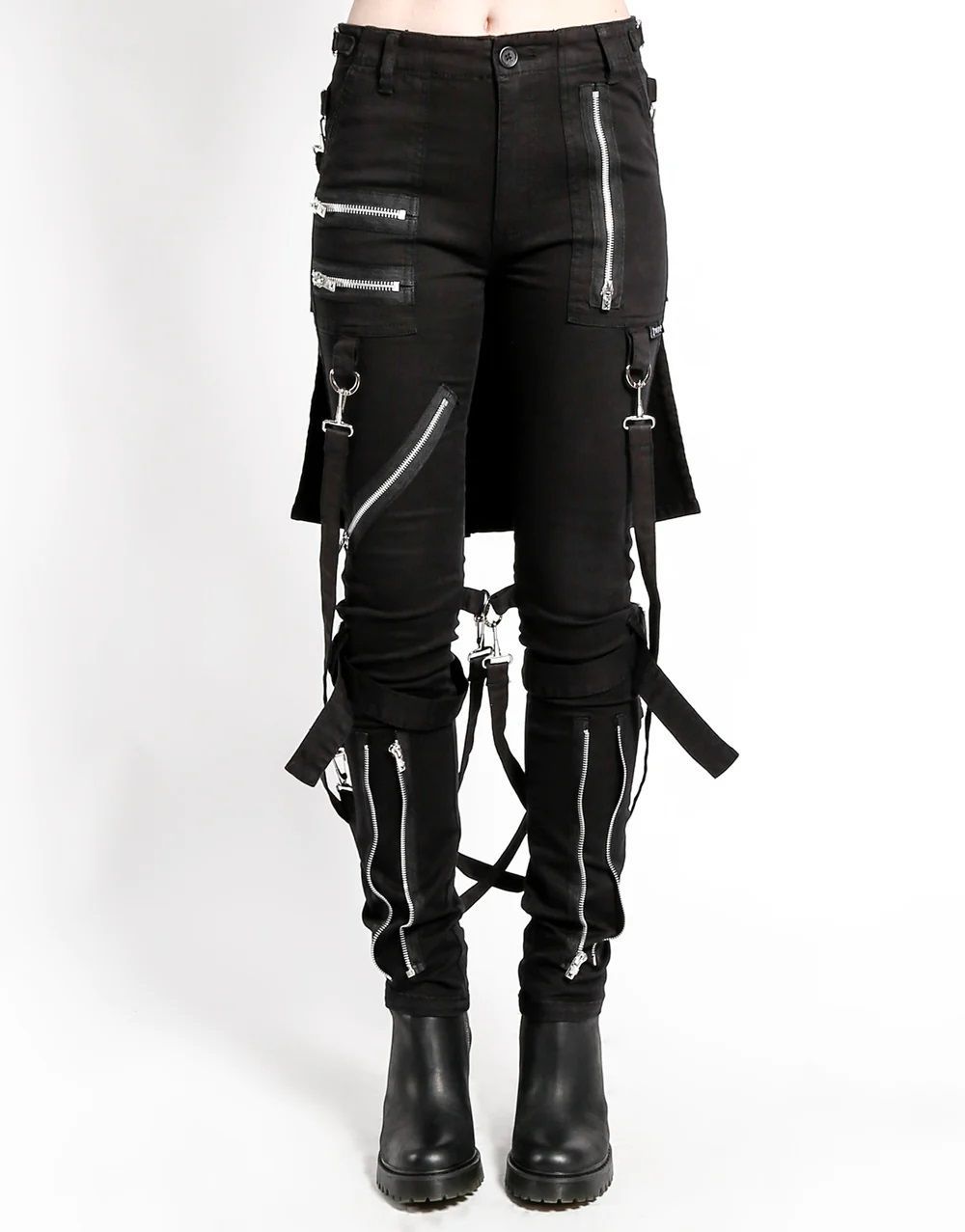 TRIPP NYC トリップニューヨークシティ BUMFLAP PANT IS3143M ＊ユニセックス＊バムフラップボンデージパンツ＊スカート付きボンデージパンツ＊メンズ