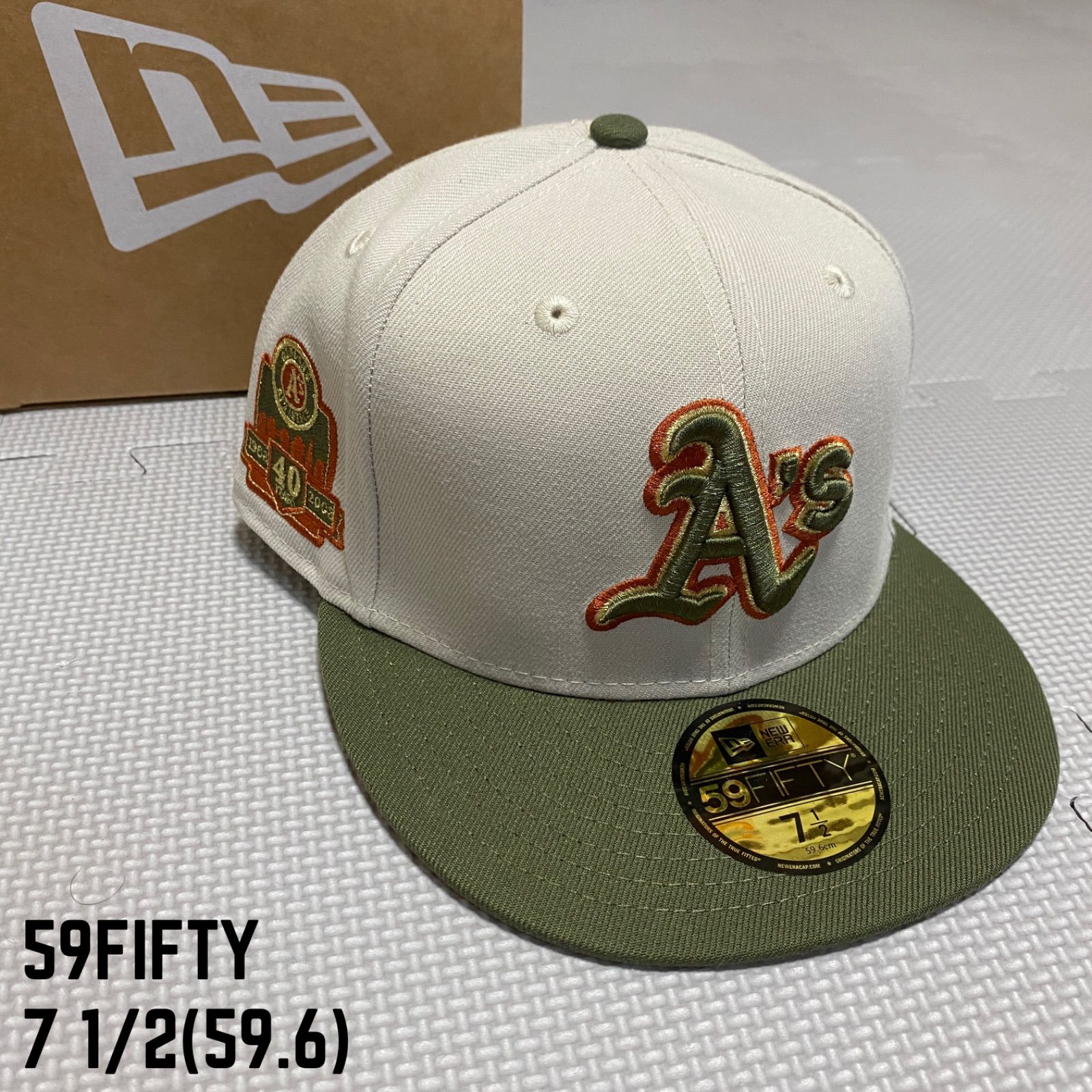 NEWERA》ニューエラ オークランド アスレチックス 59FIFTY 2トーン