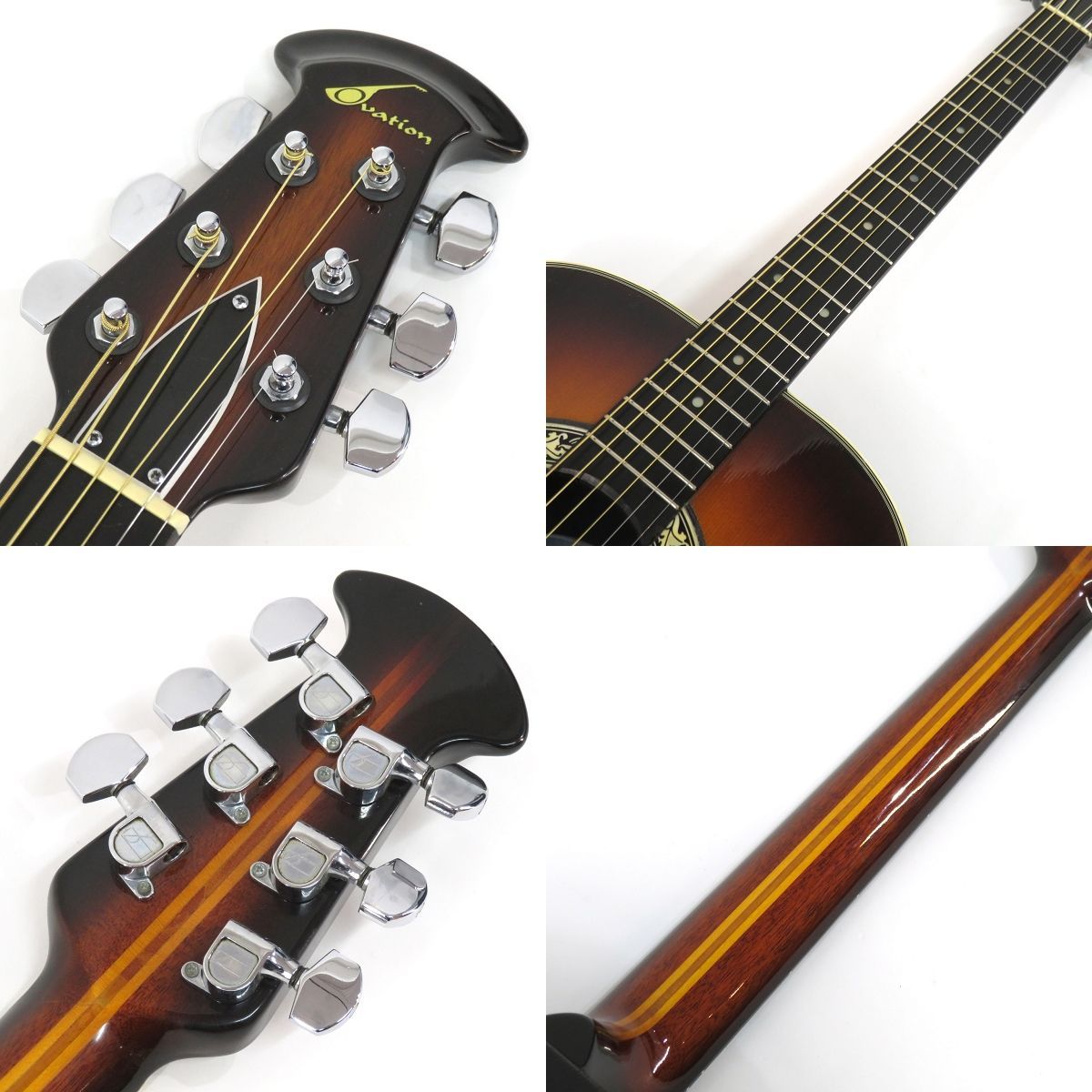Ovation アコースティックギター サンバースト 楽天市場】Ovation オベーション CE44-1 Sunburst サンバースト