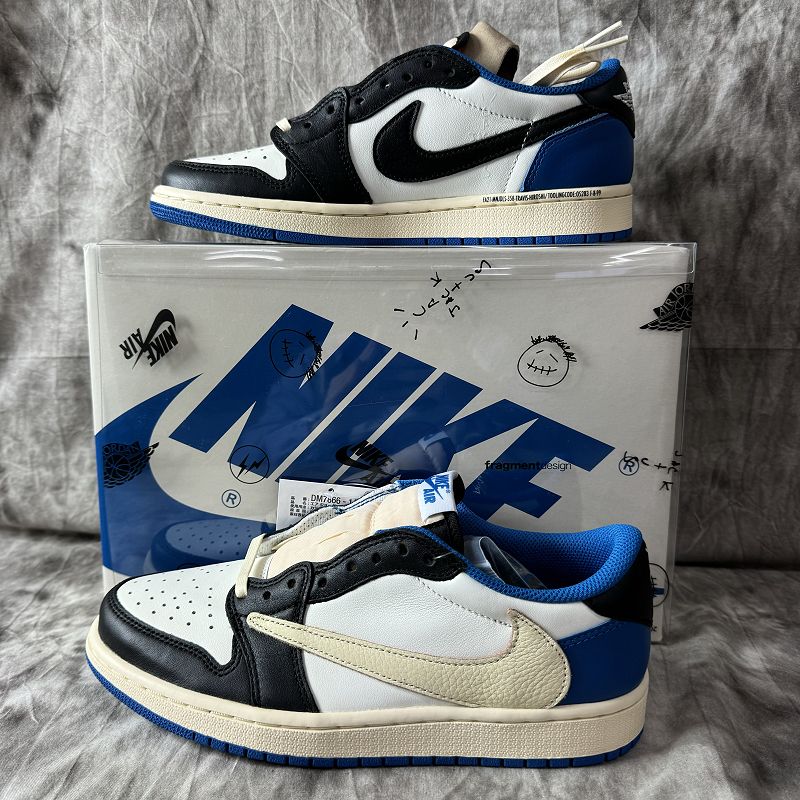 未使用】Travis Scott×Fragment×NIKE/トラヴィス×フラグメント×ナイキ AIR JORDAN1 LOW/エア ジョーダン 1  ロー DM7866-140/24.5 - メルカリ