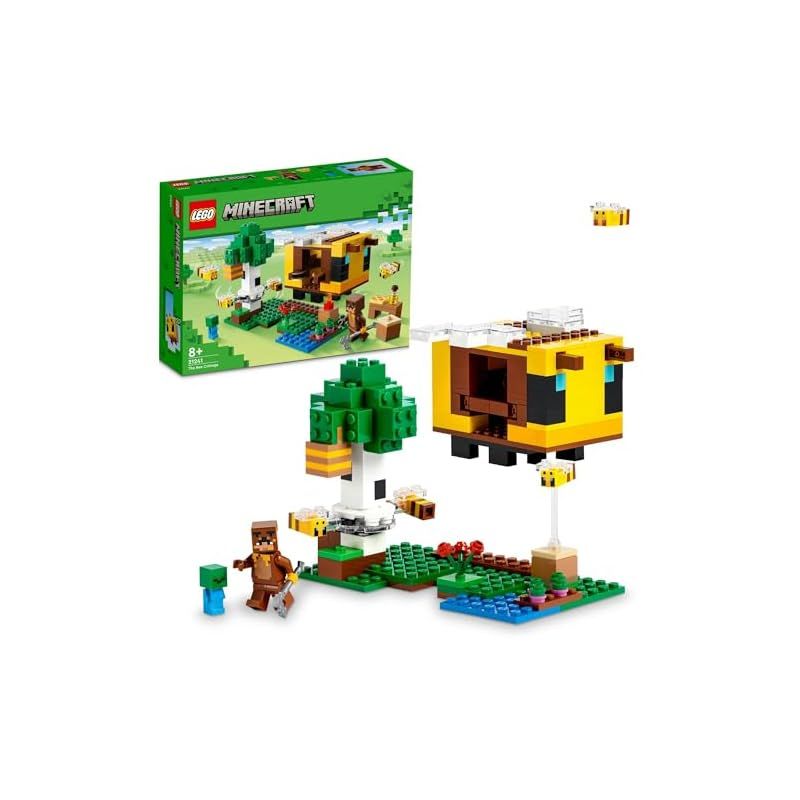 低価，100%新品 【新品】 レゴ(LEGO) マインクラフト ハチのコテージ おもちゃ 玩具 プレゼント 誕生日 ブロック クリスマス 男の子 女の子 子供 8歳 9歳 10歳 小学生 マイクラ Minecraft グッズ 動物 生き物 1 その他