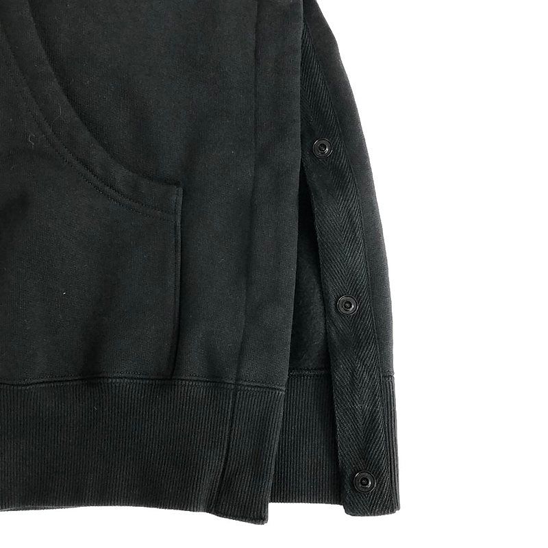 【美品】  sacai / サカイ | 2023SS | × Carhartt WIP / カーハート Hoodie / オーバーシルエット ジップ スウェット フーディ | 3 | ブラック | メンズ 美品】 sacai / サカイ | 2023SS | × Carhartt WIP / カーハート