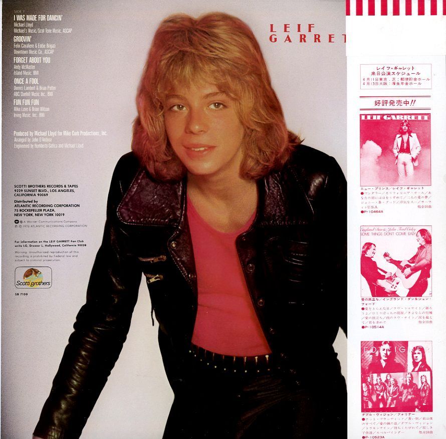 LP1枚 / レイフ・ギャレット (LEIF GARRETT) / Feel The Need