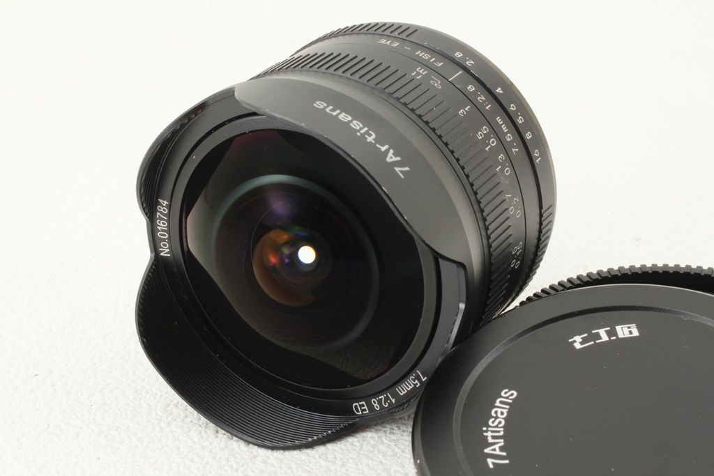 七工匠 7Artisans 7.5mm 2.8 FISH-EYE II ED ソニーＥ 魚眼レンズ