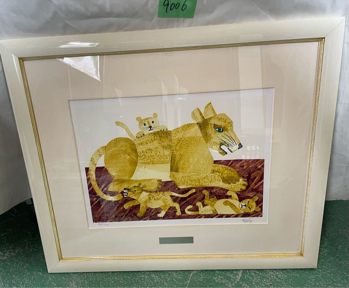 いラインアップ 🖼️ エリック・カール直筆サイン入り！額装リトグラフ作品 絵画