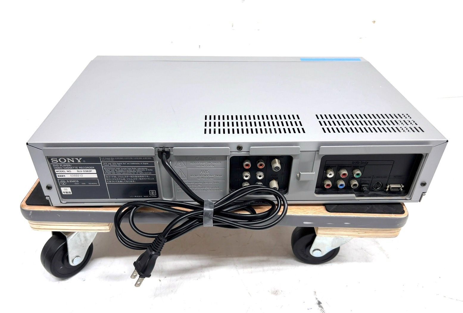 TK348 SONY ソニー VHS/DVDプレーヤー SLV-D383P リモコン2本付き 通電確認済み |mercariメルカリ官方指定廠商|Bibian比比昂代買代購