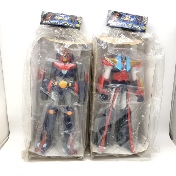 未開封 ベタ付 全２種セット ライディーン コンバトラーＶ ビッグサイズソフビ スーパーロボット大戦 24