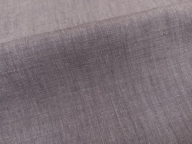 平和屋着物●本場結城紬　重要無形文化財　色無地　鳩羽色　正絹　逸品　AABB8195ph 平和屋着物○本場結城紬 重要無形文化財 色無地 鳩羽色 正絹 逸品