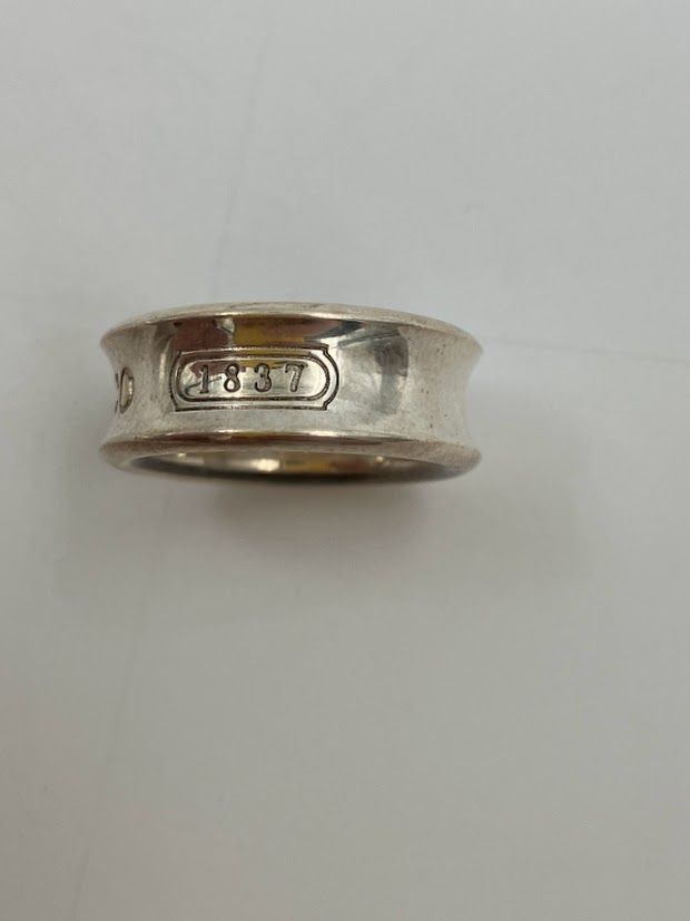 極美品 ティファニー 1837 ナロー リング 6号 シルバー925 TIFFANY&Co. 6号 ティファニー リング・指輪 1837 ナロー