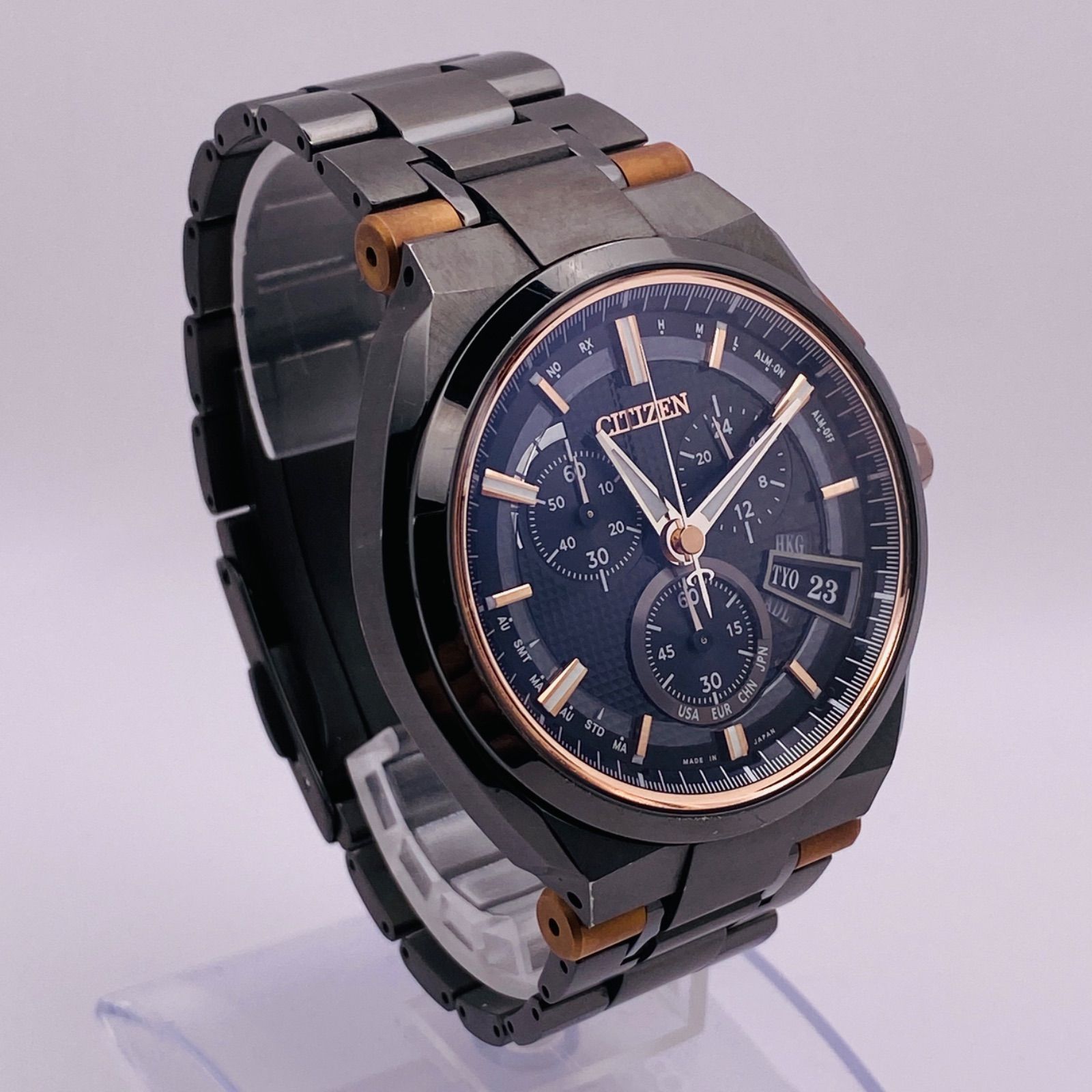 T235）希少！ 美品 世界限定800個 CITIZEN シチズン 電波ソーラー ECO 