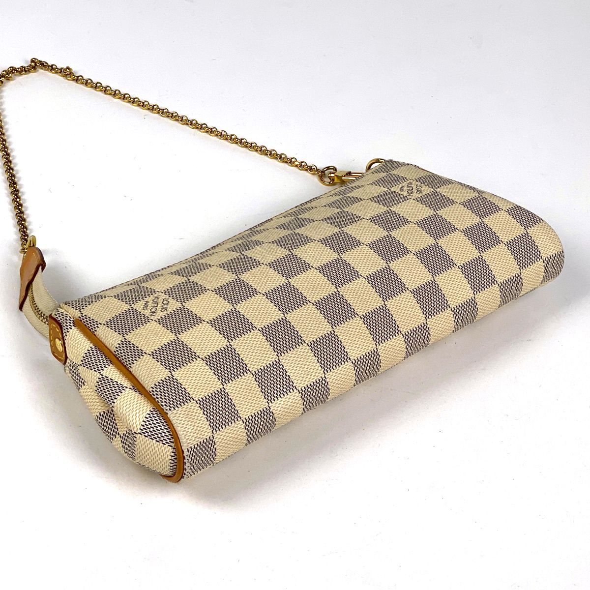 美品】ルイヴィトン ダミエ アズール エヴァ N55214 LOUIS