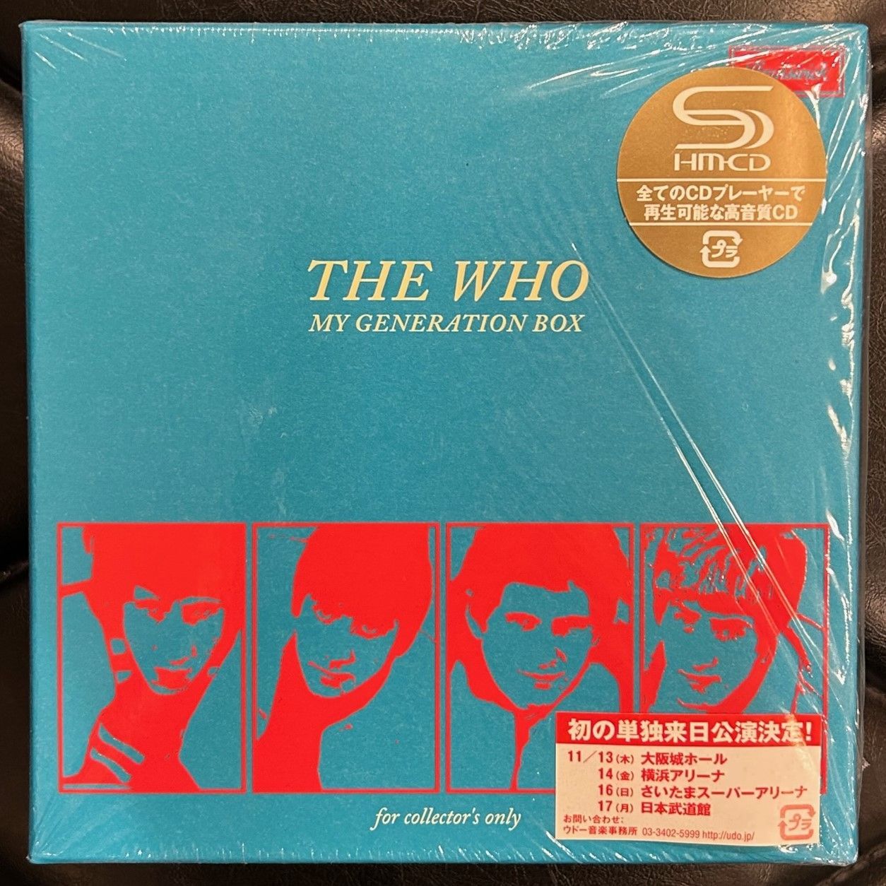 【廃盤SHM-CD】ザ・フー 「マイ・ジェネレイション ～コレクターズ・ボックス」 The Who ピート・タウンゼント