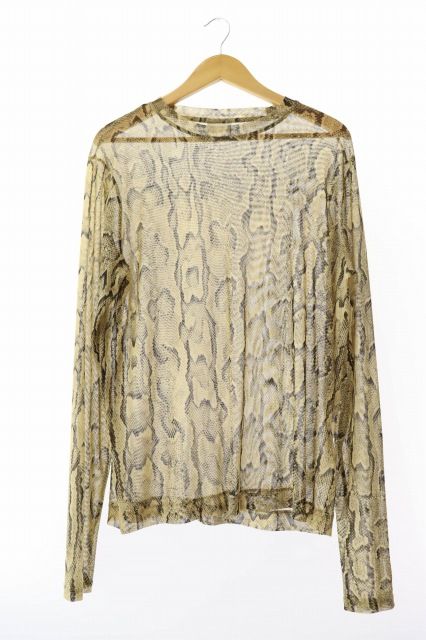 ドリスヴァンノッテン 刺繍シルクブラウス プルオーバー 半袖 38