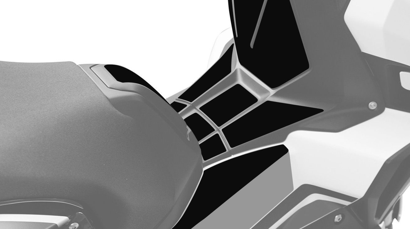 Puig／プーチ タンクバッド スクータースクラッチセーバー ブラック