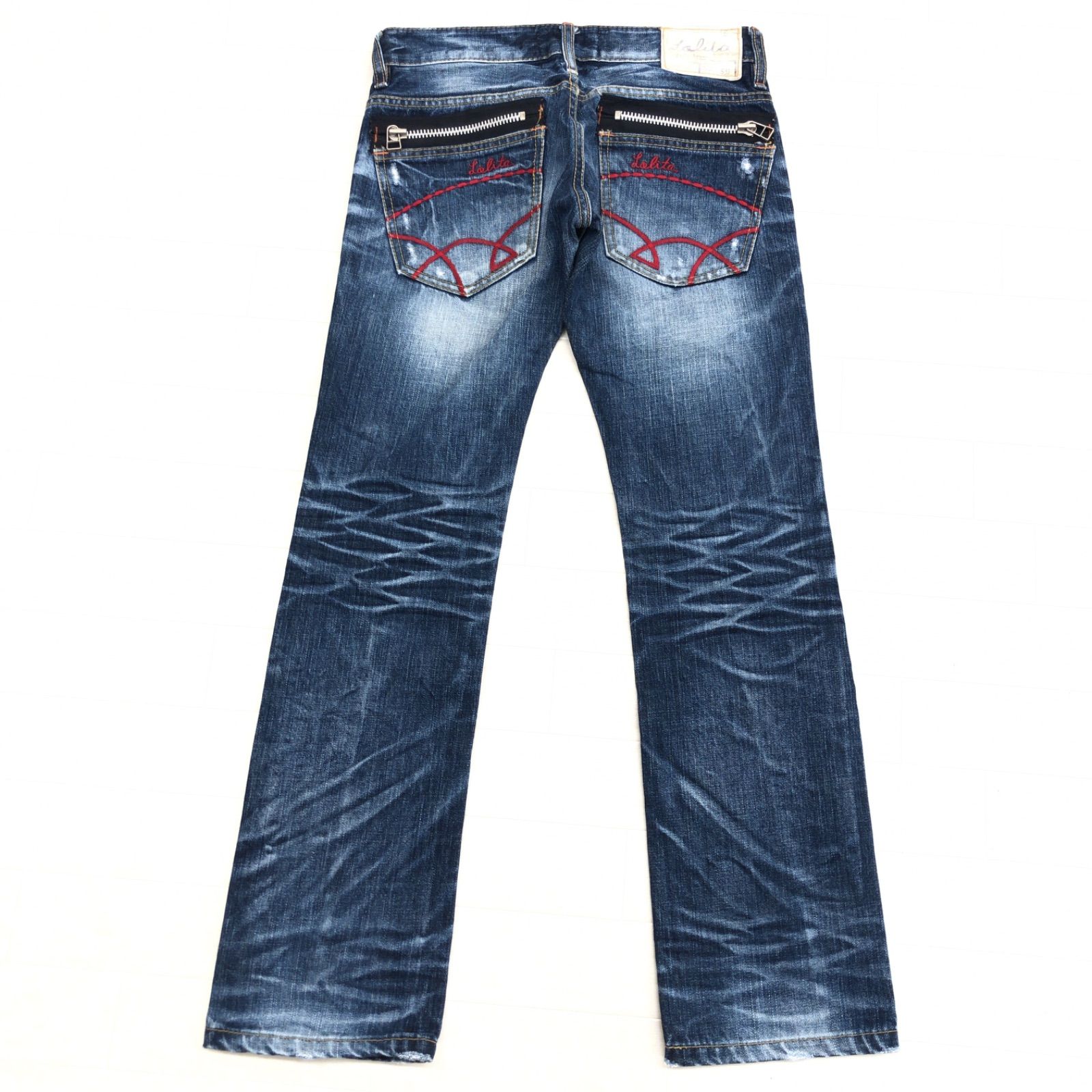 LOLITA JEANS ロリータジーンズ USED加工 ギミック ローライズ