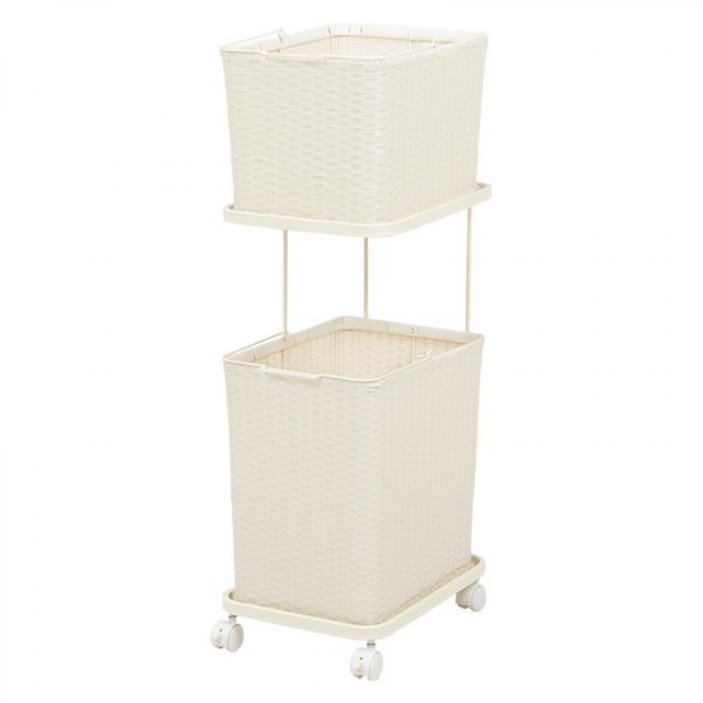 萩原 Hagihara RAN-2427WH ランドリーラック 新生活 インテリア 家具おしゃれ