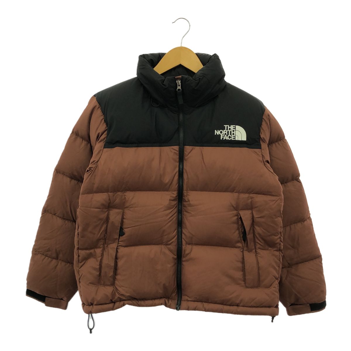 THE NORTH FACE ヌプシ ダウンジャケット ブラウン・ブラック THE NORTH FACE ヌプシ ダウンジャケットLブラウン/ブラック