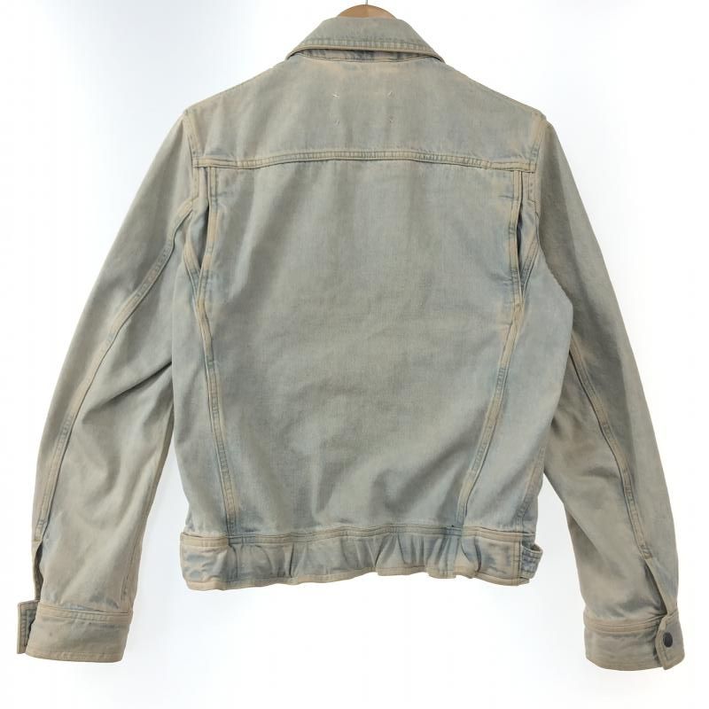 中古】MARTIN MARGIELA 八の字 デニムジャケット 44 ブルー メゾン