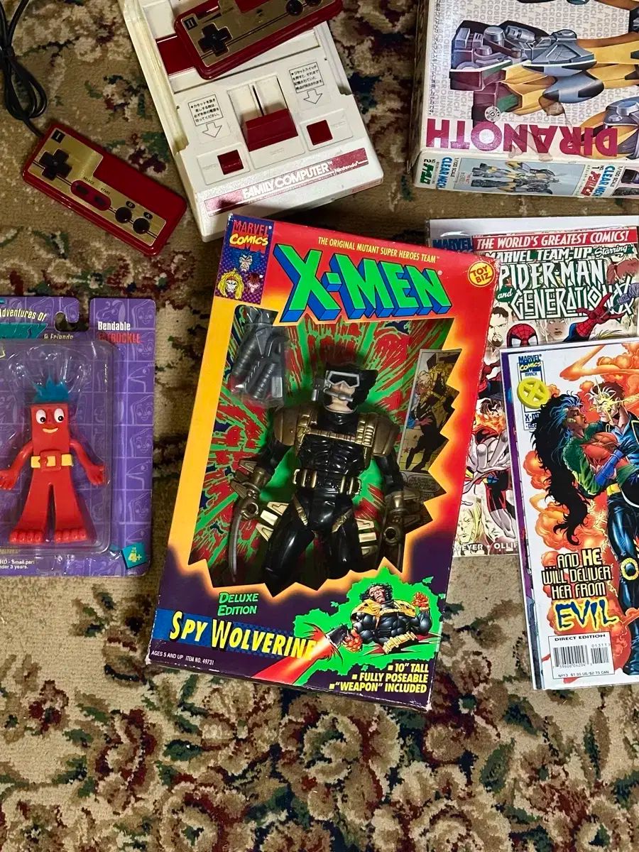 米国 ヴィンテージ X ー MEN スパイ ウルヴァリン デラックス エディション フィギュア