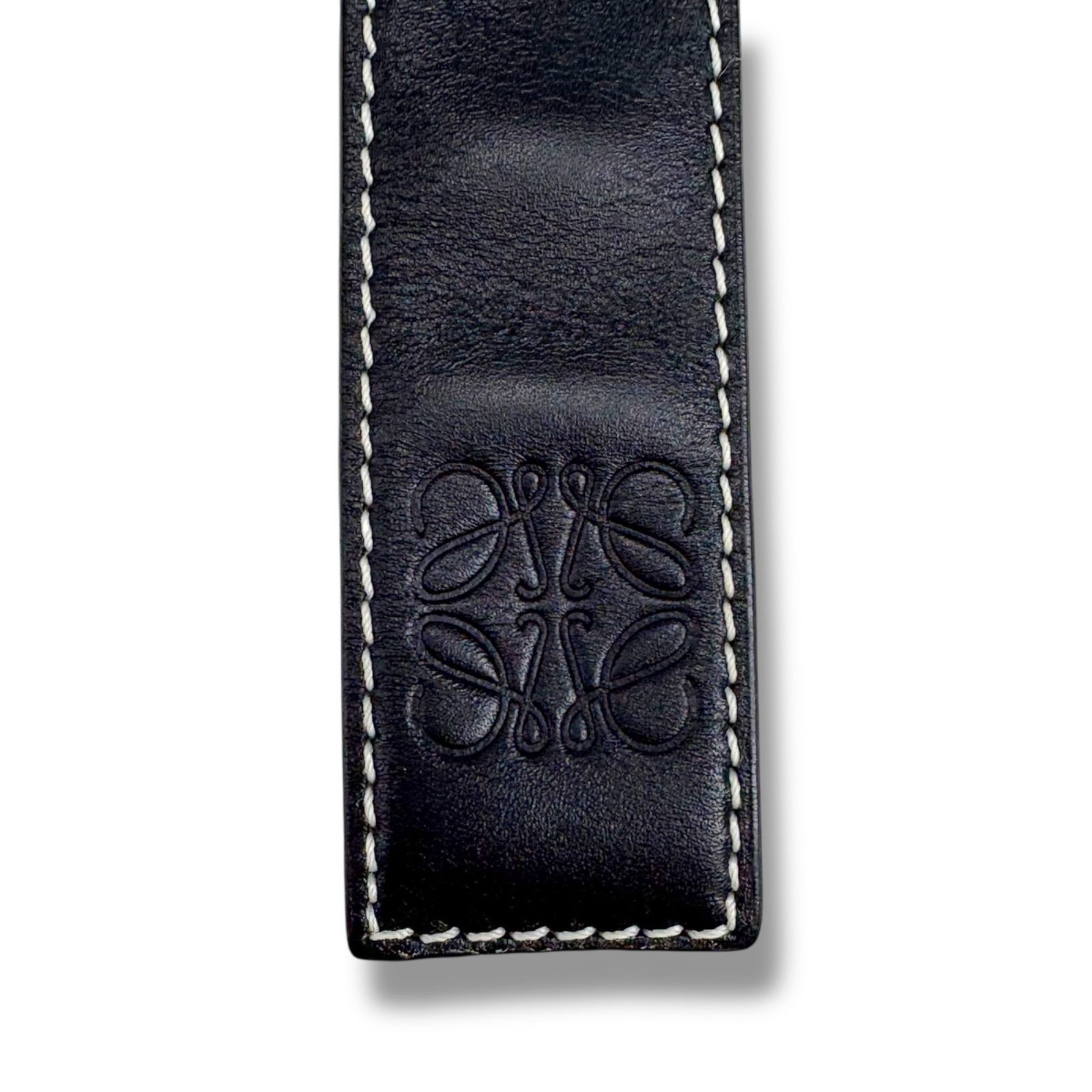 ロエベ LOEWE レザーバングル ブラック ロエベ LOEWE ブレスレット