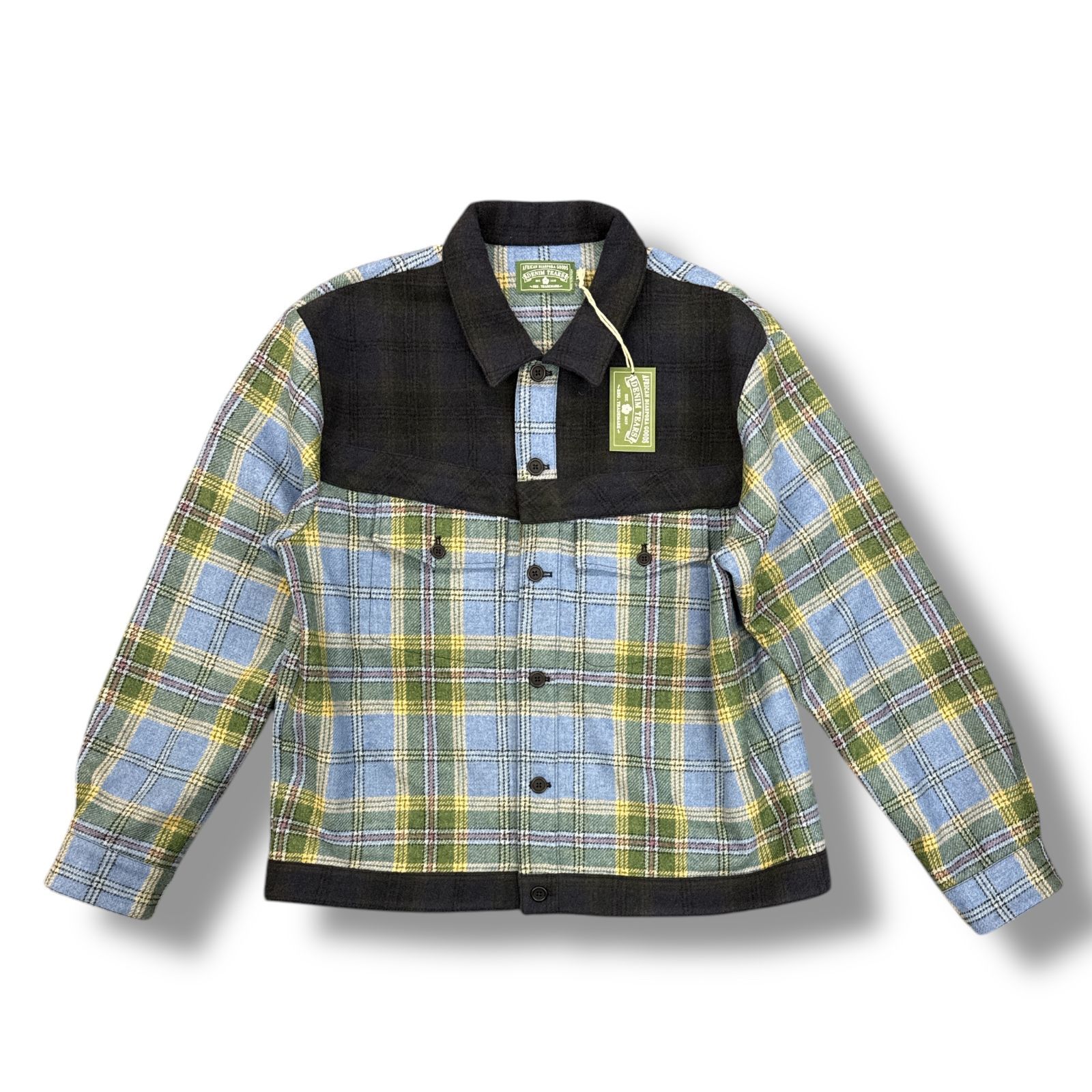 未使用品 Denim Tears Double Tartan Shirt ダブルタータンシャツ
