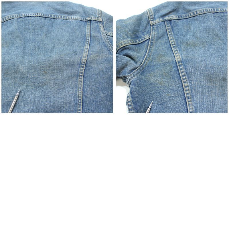 70s USA製 vintage Lee 裏地ブランケット ストームライダー STORM