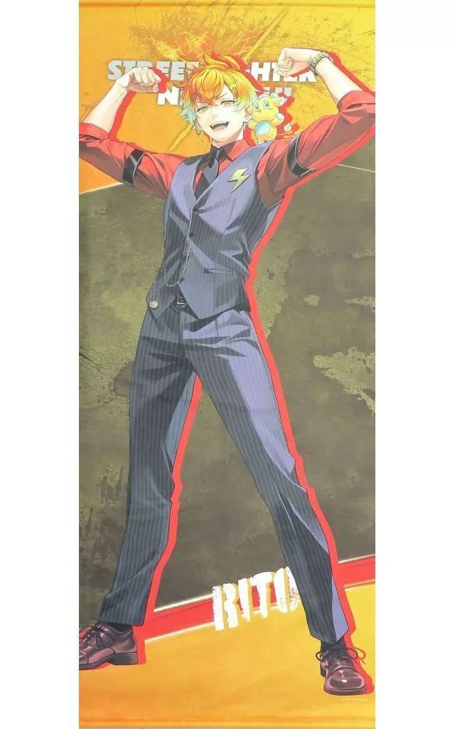 中古】タペストリー 宇佐美リト ほぼ等身大タペストリー 「カプ