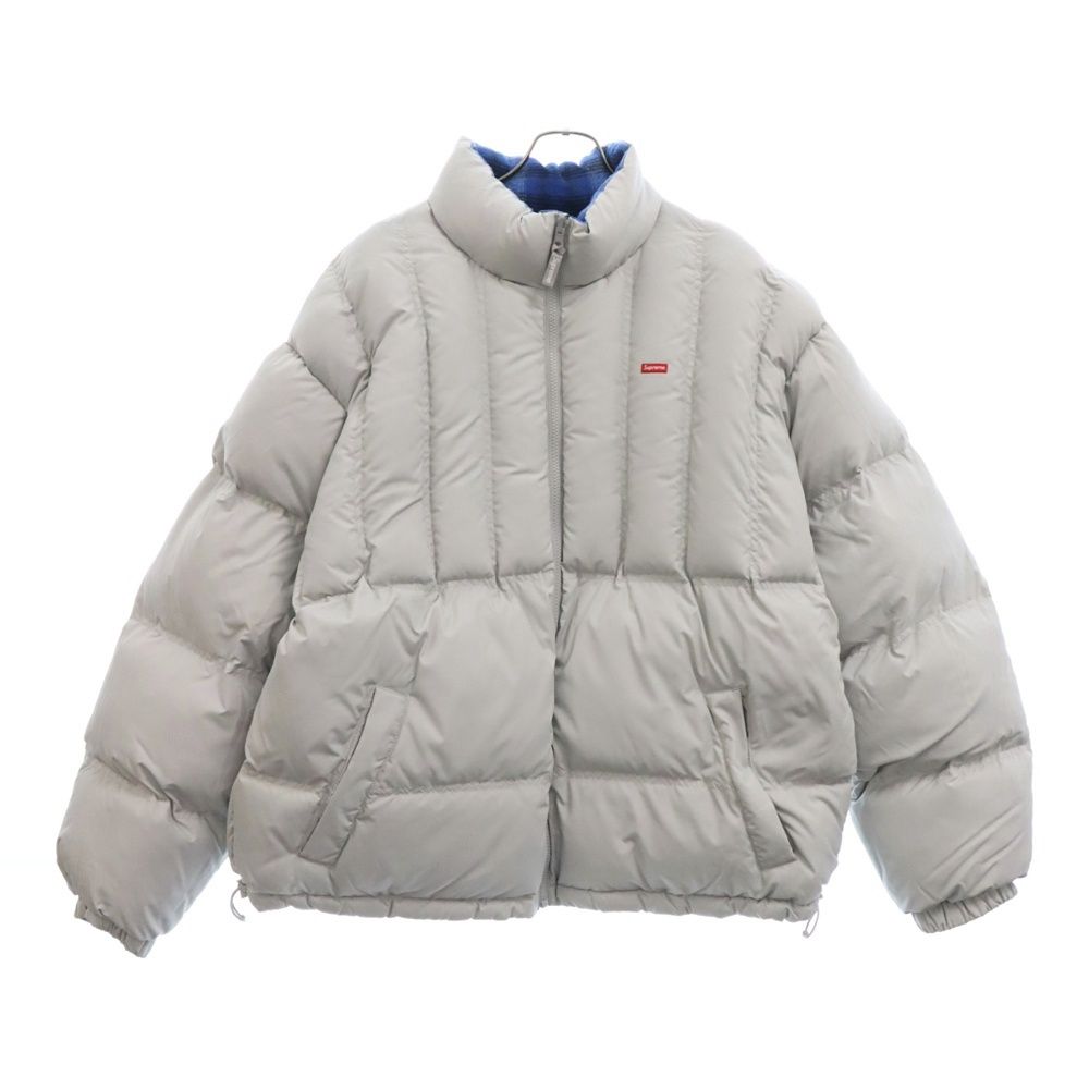 SUPREME (シュプリーム) 22AW Flannel Reversible Puffer Jacket