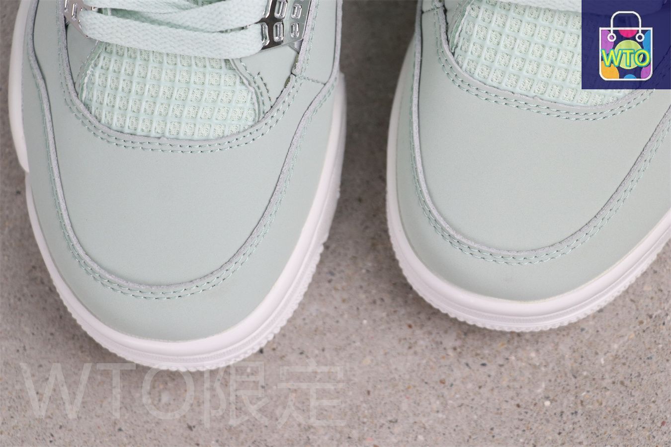 今日 エアジョーダン 4 代 HV0823 - 003 シーフォーム グリーン-WTO輸入2 KIN-KAAI_COM