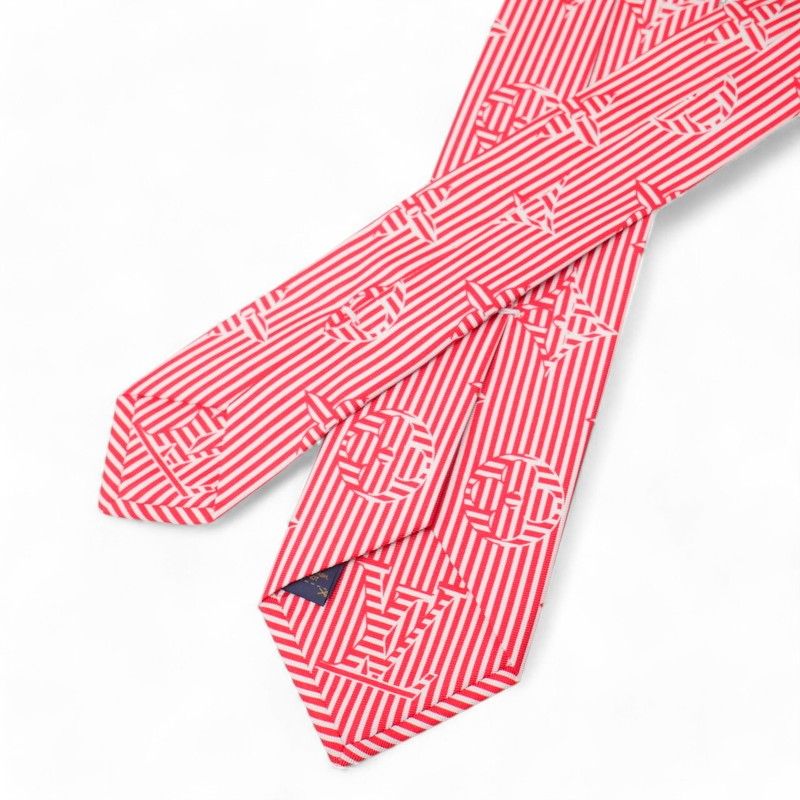 美品LOUIS VUITTON ルイ・ヴィトン ネクタイ シルク ネクタイ LV