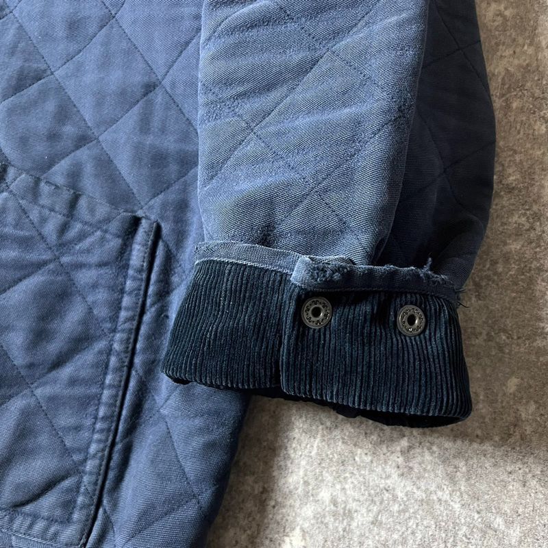 90s POLO RALPH LAUREN 中綿 キルティング コットン ハーフ