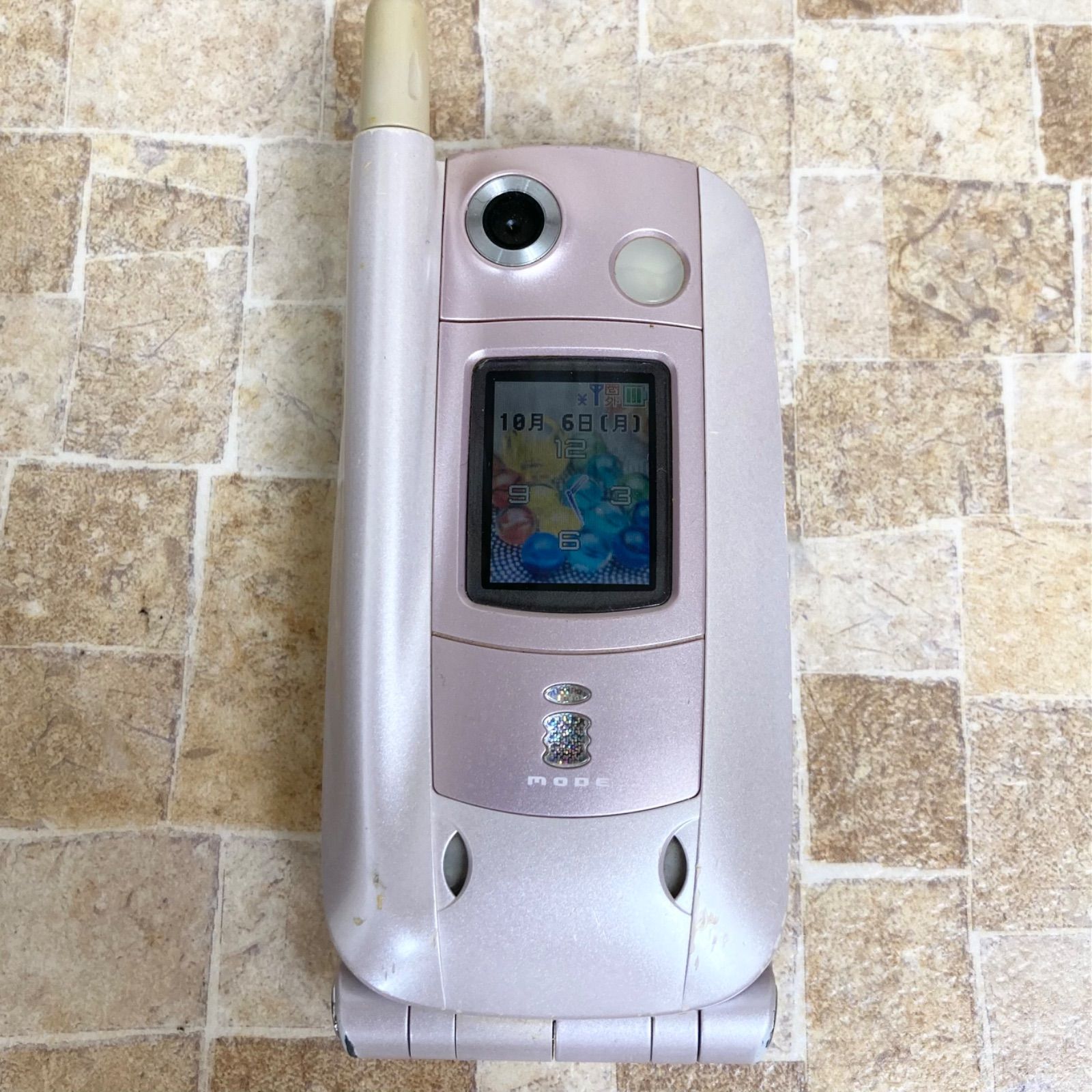 初期化 動作確認済】 docomo N505iS ピンク 本体のみ ガラケー ドコモ