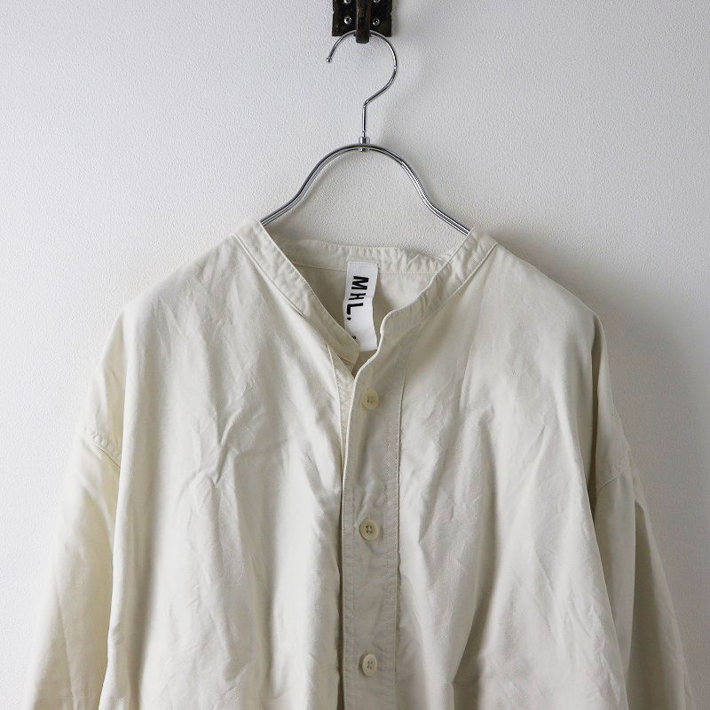 マーガレットハウエル MHL. シャツ SOFT HOPSACK SHIRT | MARGARET HOWELL（マーガレット・ハウエル
