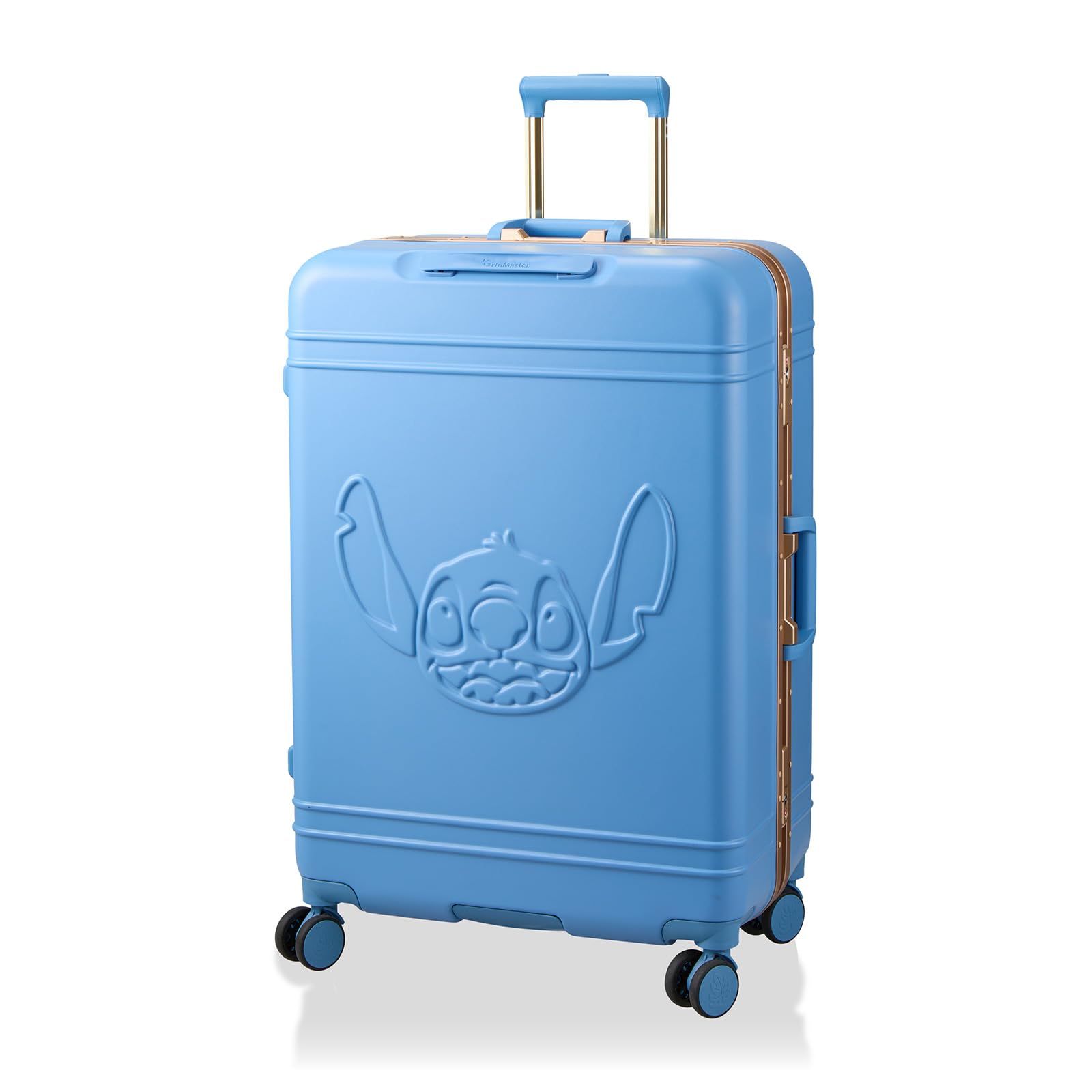 グリップマスター搭載 PC ABS フレームタイプ 2wayロック 容量82L TSロック Lサイズ Disney スーツケース ディズニー シフレ DN60.ブルースティッチ