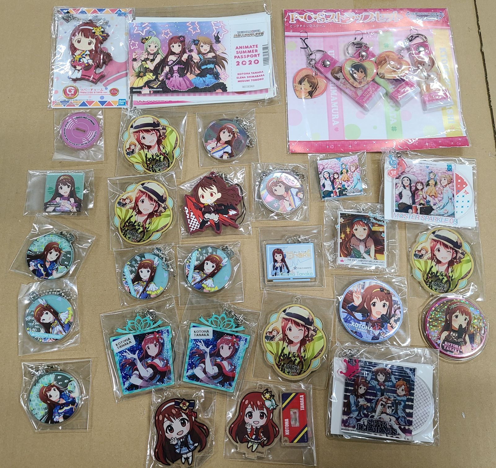 アイドルマスター　ミリオンライブ　田中琴葉　グッズセット アイドルマスター ミリオンライブ！ アクリルスタンド 田中琴葉