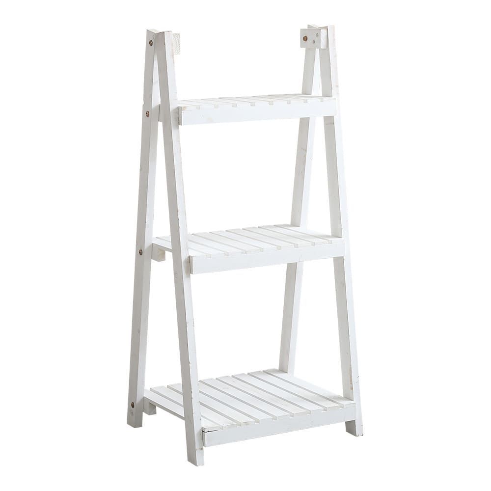 木製折り畳みスタンド【Thorasys-トラシス-】SH-FS-45TBT-WH　ホワイト