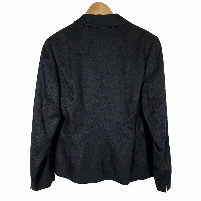 衝撃価格！ アニオナ AGNONA カシミヤ スーツ セットアップ ジャケット パンツ チャコールグレー 42 XL相当 セール実施中。