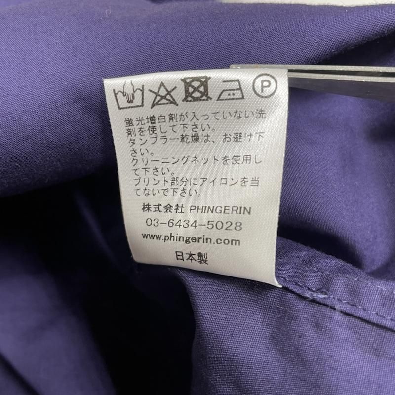 PHINGERIN フィンガリン シャツ、ブラウス 半袖 SQUARE WESTERN
