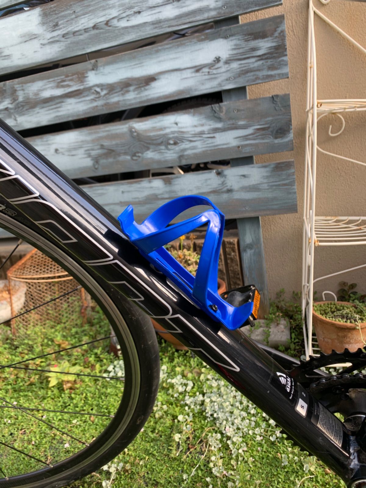 激安通販販売 ドリンクホルダー ブルー 青 自転車 ボトルケージ ペットボトル ホルダー