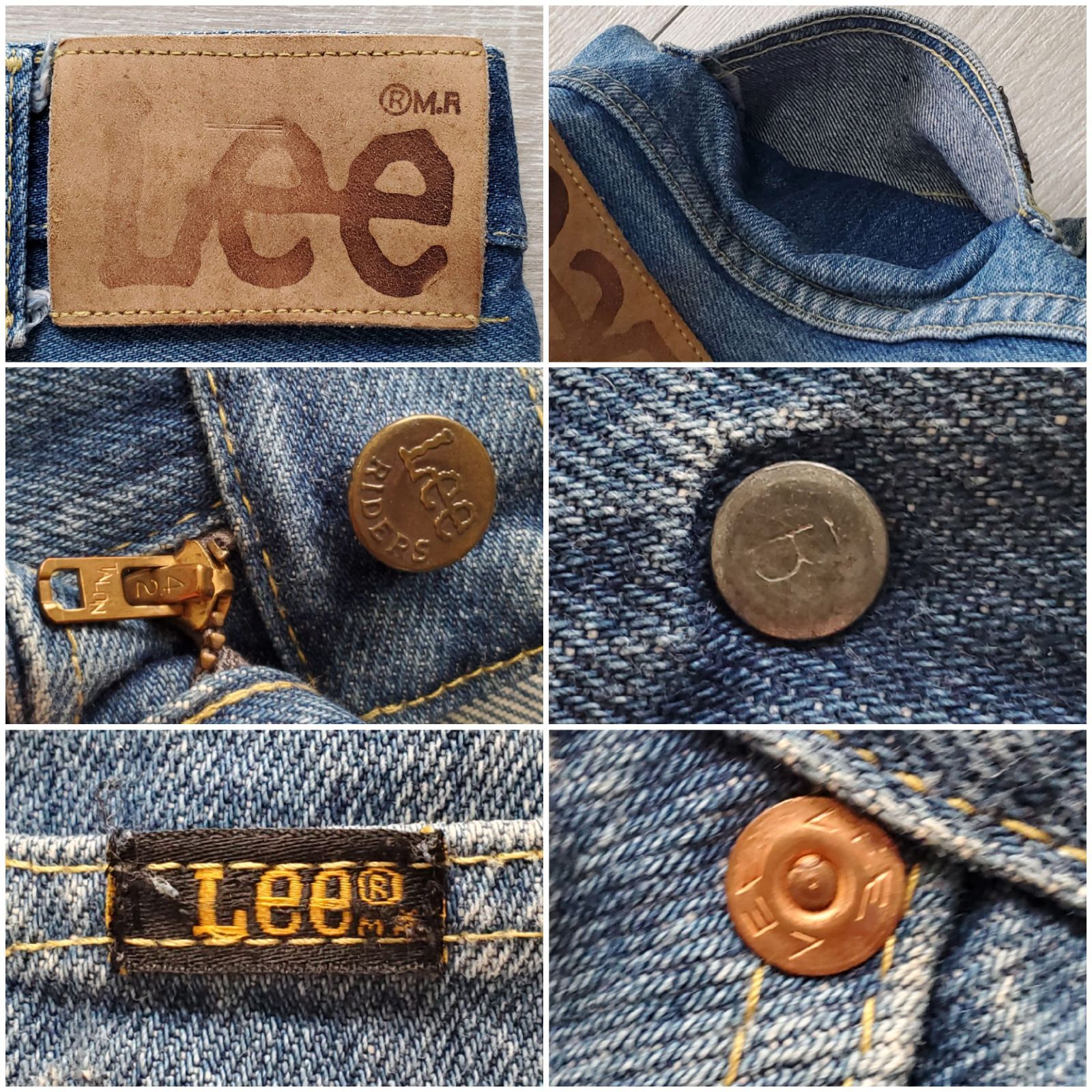Leeリー□USED 1980s vintage USA製 42TALON RIDERS 200-0041