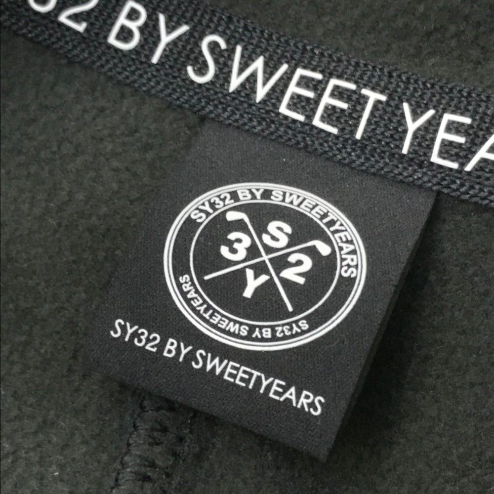 サイズ：M SY32 BY SWEET YEARS GOLF エスワイサーティトゥ SYG-23A41 ハーフジップ中綿ジャケット  ブラック系 [240101419595] ゴルフウェア メンズ ストスト サイズ：M SY32 BY SWEET YEARS GOLF エスワイサーティトゥ SYG