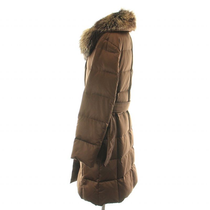バーバリー ロンドン BURBERRY LONDON ダウンコート ロング ジップ 
