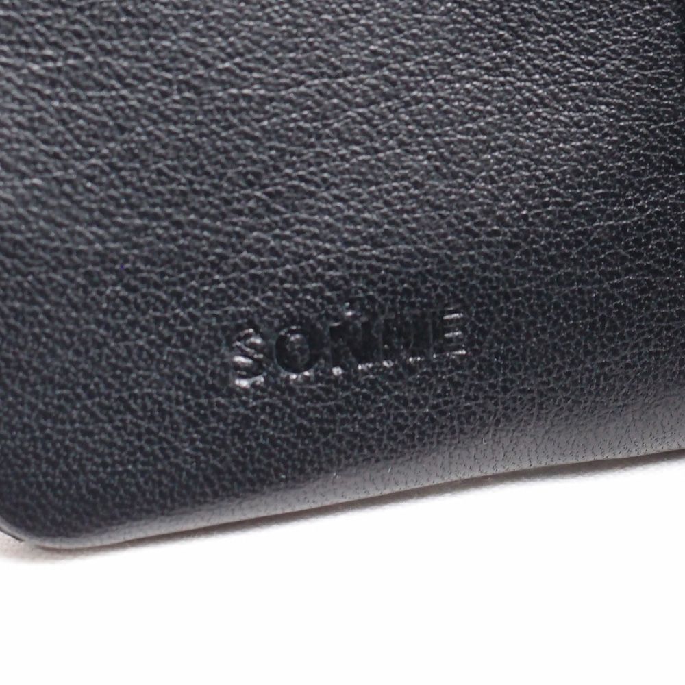 新品 SONNE 財布 ソフター レザーコンパクトウォレット ブラック SONNE 財布 ソフター レザーコンパクトウォレット - メルカリ