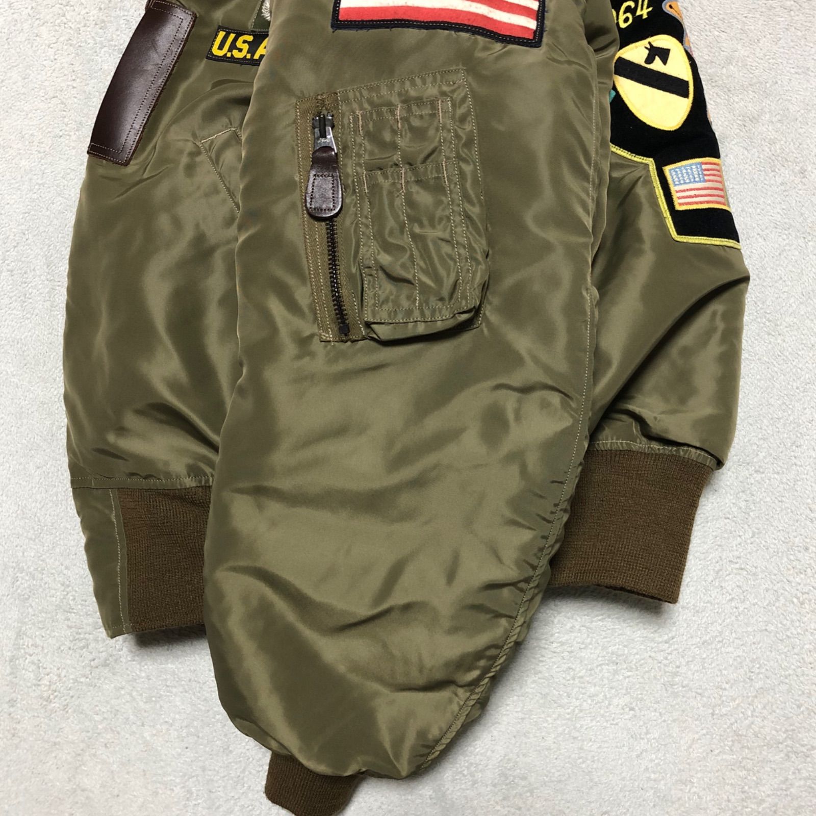 USA製 SPIEWAK MA1 フライトジャケット 50s 復刻 ミリタリー SPIEWAK】スピワック ma-1 u s air force USA製 フライト