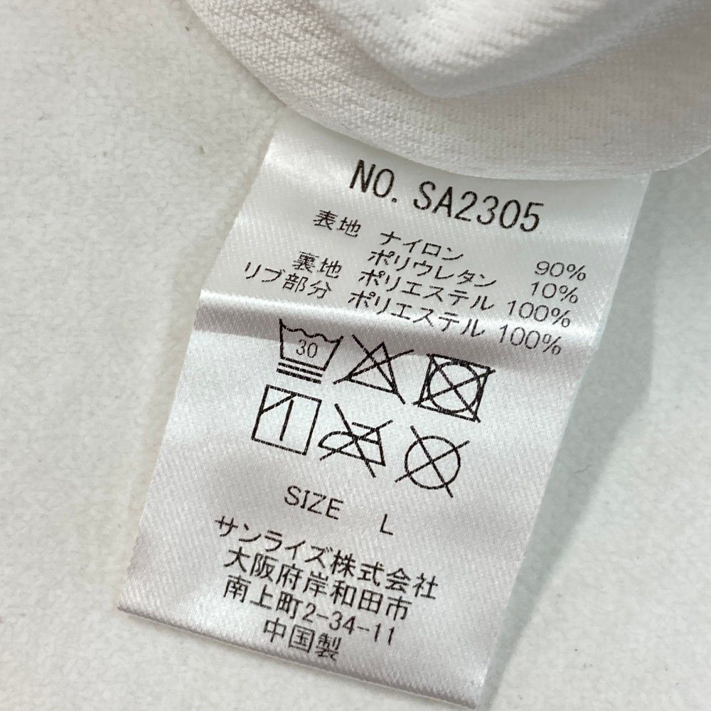 サイズ：XL SANRISE サンライズ  ボックス パーカー  ホワイト系 [240003001685] ゴルフウェア メンズ ストスト サイズ：XL SANRISE サンライズ ボックス パーカー ホワイト系