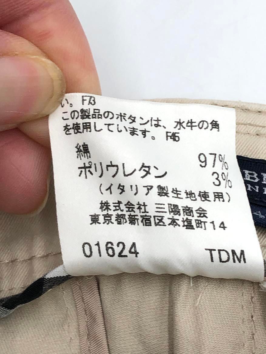バーバリー160A 8万以上！！ BURBERRY バーバリー スラックス ストレート パンツ size40