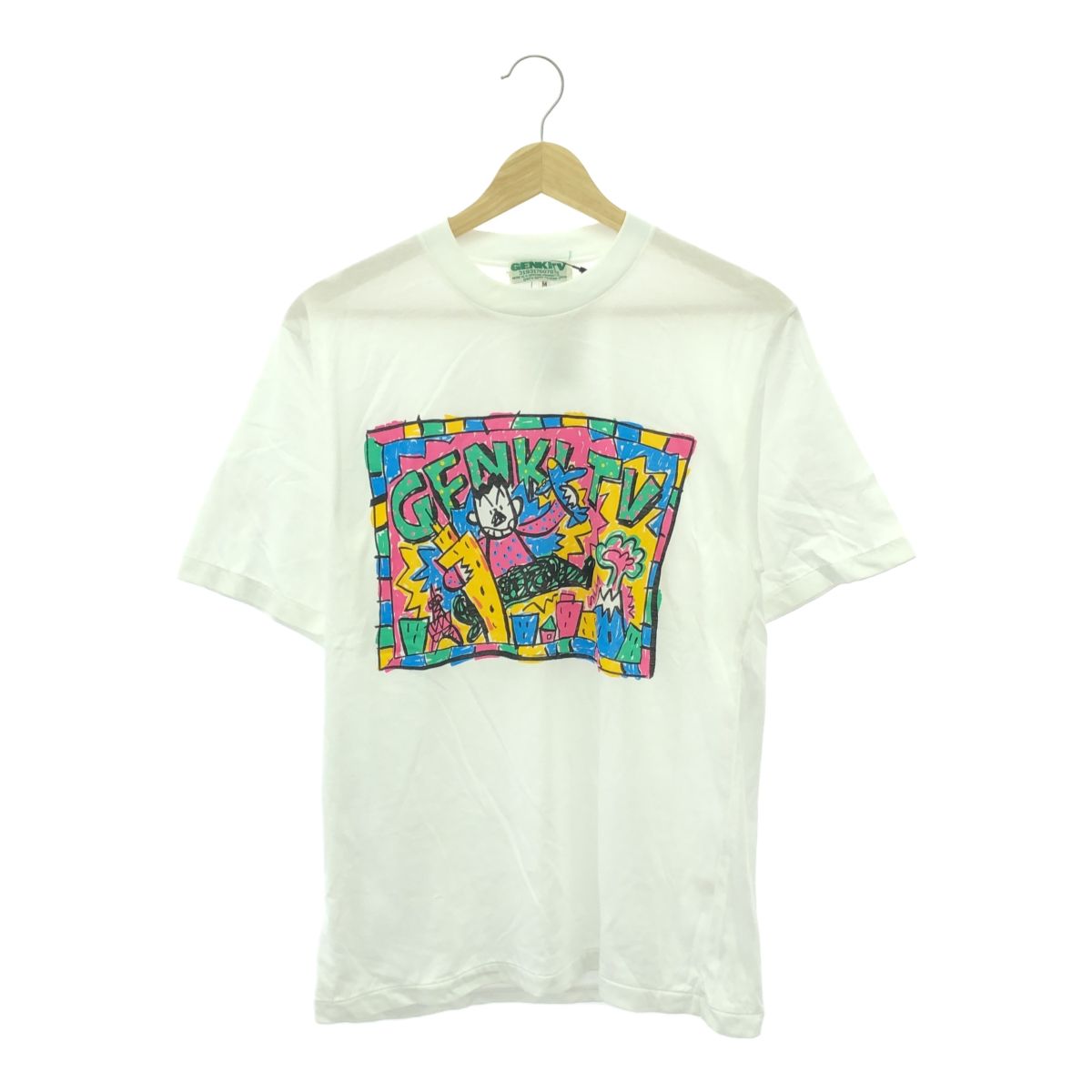 新品 天才・たけしの元気が出るテレビ!! 日本テレビ Tシャツ サイズM 北野武 ビートたけし Tシャツ 天才・たけしの元気が出るテレビ!!GENKITV