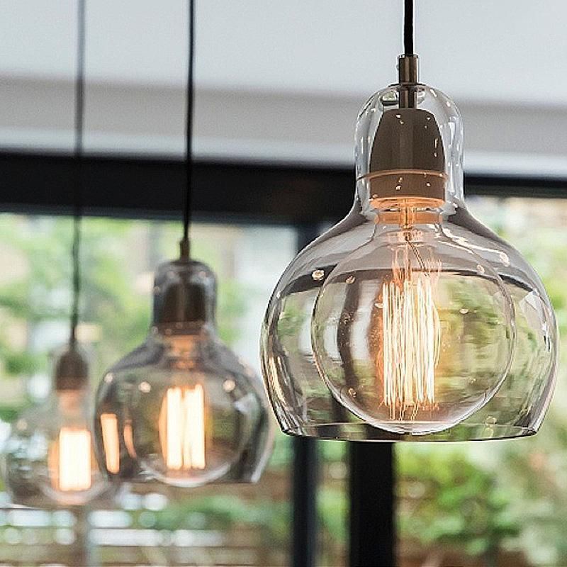 ペンダントライト ガラス おしゃれ 北欧 LED対応 ダイニング キッチン 洋室 和室 リビング 和風 吊下げ灯 コード調節器付き ダクトレール 直付け 天井照明器具