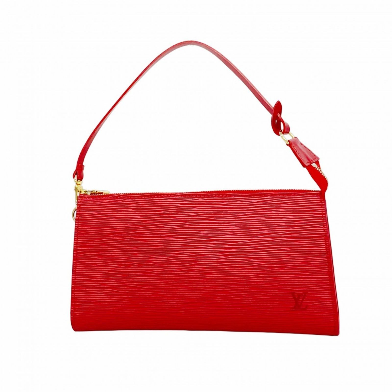 ルイ ヴィトン Louis Vuitton ルイ ヴィトン ポーチ エピ ポシェットアクセソワール カスティリアンレッドレディース
